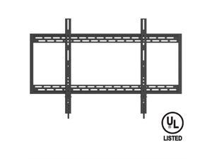 QualGear® UL Listed Heavy Duty Fixed TV Wall Mount for Most 60"-100" Flat Panel and Curved TVs, Black (QG-TM-090-BLK) QualGear® UL Listed Heavy Duty Fixed TV Wall Mount for Most 60"-100" Flat Panel and Curved TVs, Black (QG-TM-090-BLK)