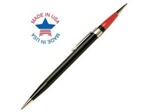 Autopoint Twinpoint Pencil 1.1mm Lead (Black/Red), Black Barrel Autopoint Twinpoint Pencil 1.1mm Lead (Black/Red), Black Barrel
