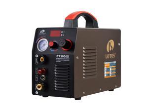 LOTOS LTP5000D Non-Touch Pilot Arc Plasma Cutter - 110/220VAC 1/2 Inch Clean Cut LOTOS LTP5000D Non-Touch Pilot Arc Plasma Cutter - 110/220VAC 1/2 Inch Clean Cut