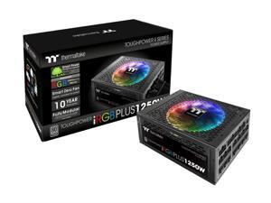 Thermaltake Toughpower iRGB Plus 1250W 80+ Titanium Smart Zero 16.8 Million Colors RGB Fan Fully Modular Haswell/Kaby Lake/Digital SLI/Crossfire Ready Power Supply PS-TPI-1250DPCTUS-T Thermaltake Toughpower iRGB Plus 1250W 80+ Titanium Smart Zero 16.8 Million Colors RGB Fan Fully Modular Haswell/Kaby Lake/Digital SLI/Crossfire Ready Power Supply PS-TPI-1250DPCTUS-T