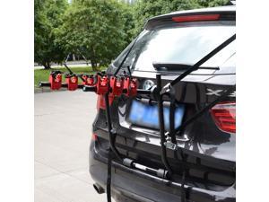 3 Bike Trunk Mount Rack Car Bicycle Carrier Fits Most Sedans Hatchbacks 3 Bike Trunk Mount Rack Car Bicycle Carrier Fits Most Sedans Hatchbacks