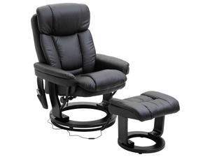Massage Sofa Recliner Chair with Footrest 10 Vibration Point Faux PU Leather, Massage Sofa Recliner Chair with Footrest 10 Vibration Point Faux PU Leather,