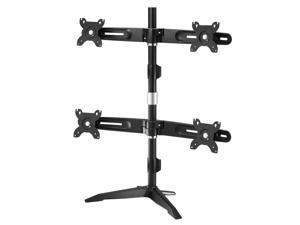 Quad Monitor Stand by Amer Mounts. Supports four 24" monitors. VESA Compatible Quad Monitor Stand by Amer Mounts. Supports four 24" monitors. VESA Compatible