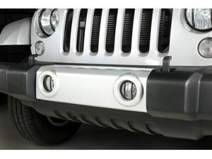 Rugged Ridge 11231.23 Euro Guard Kit; Fog Light Guard Fits 07-15 Wrangler (JK) Rugged Ridge 11231.23 Euro Guard Kit; Fog Light Guard Fits 07-15 Wrangler (JK)
