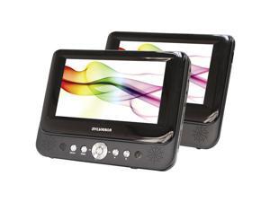 SYLVANIA(R) SDVD8737A 7" Dual-Screen Portable DVD Player SYLVANIA(R) SDVD8737A 7" Dual-Screen Portable DVD Player
