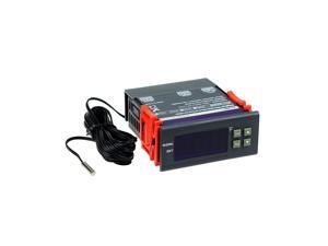 bayite DC 12V Fahrenheit Digital Temperature Controller 10A 1 Relay with Sensor bayite DC 12V Fahrenheit Digital Temperature Controller 10A 1 Relay with Sensor