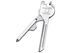 Swiss+Tech ST66676 Utili-Key 6-in-1 Keyring & Keychain Multi-Function Tool Swiss+Tech ST66676 Utili-Key 6-in-1 Keyring & Keychain Multi-Function Tool
