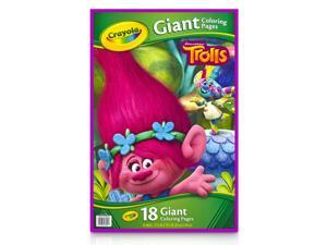 Crayola Giant Coloring Pages, Trolls 04-6922 Crayola Giant Coloring Pages, Trolls 04-6922