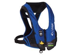 Onyx Impulse A-24 In-Sight Automatic Inflatable Life Jacket Blue Adult Universal 133800-500-004-17 Onyx Impulse A-24 In-Sight Automatic Inflatable Life Jacket Blue Adult Universal 133800-500-004-17