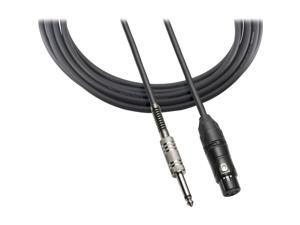 audio-technica Model ATR-MCU10 10 ft. XLRF - 1/4" Cable for Balanced Microphones with Pin 2 Hot audio-technica Model ATR-MCU10 10 ft. XLRF - 1/4" Cable for Balanced Microphones with Pin 2 Hot