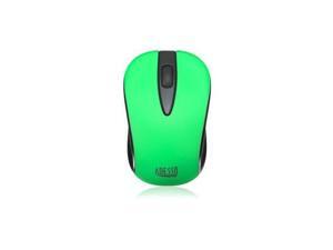 ADESSO IMOUSES70G ADESSO GREEN NEON COLOR 2.4GHZ WIRELESS OPTICAL MINI MOUSE ADESSO IMOUSES70G ADESSO GREEN NEON COLOR 2.4GHZ WIRELESS OPTICAL MINI MOUSE