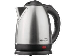 Brentwood Appliances 1.5 Liter Stainless Steel Electric Cordless Tea Kettle (Brushed stainless steel) KT-1780 Brentwood Appliances 1.5 Liter Stainless Steel Electric Cordless Tea Kettle (Brushed stainless steel) KT-1780