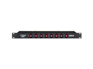 PylePro PDBC10 8 Outlet Rack Mount Power Supply Center with Each Outlet Switch PylePro PDBC10 8 Outlet Rack Mount Power Supply Center with Each Outlet Switch