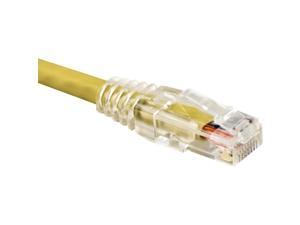 WELTRON 90-C5ECB-YL-001 1FT CAT 5E YELLOW RJ45 SNAGLESS NETWORK PATCH CABLE - 1 FT RJ45 M/M CATEGORY 5E WELTRON 90-C5ECB-YL-001 1FT CAT 5E YELLOW RJ45 SNAGLESS NETWORK PATCH CABLE - 1 FT RJ45 M/M CATEGORY 5E