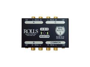 Rolls Rolls SS32 3 Way Stereo Switch Rolls Rolls SS32 3 Way Stereo Switch