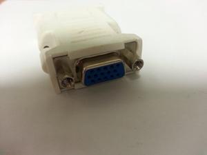 Dell DVI to VGA Adapter Converter J8461 0j8461 DVI Male to VGA / Svga Female Adapter Dell DVI to VGA Adapter Converter J8461 0j8461 DVI Male to VGA / Svga Female Adapter