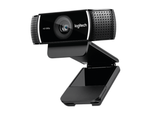 Logitech C922 Pro Stream Webcam 1080P Camera for HD Video Streaming & Recording At 60Fps Background Replacement + Tripod Logitech C922 Pro Stream Webcam 1080P Camera for HD Video Streaming & Recording At 60Fps Background Replacement + Tripod