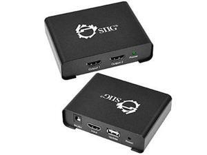 Siig Accessory Ce-h21p11-s1 1x2 Hdmi Splitter With 3d And 4kx2k Brown Box Siig Accessory Ce-h21p11-s1 1x2 Hdmi Splitter With 3d And 4kx2k Brown Box