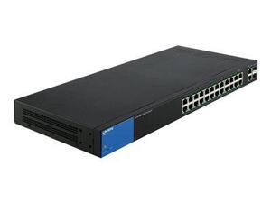 Linksys Smart LGS326P - switch - 26 ports - managed - rack-mounta ... Linksys Smart LGS326P - switch - 26 ports - managed - rack-mounta ...