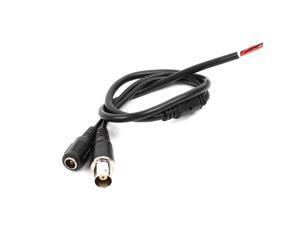BNC Video DC Power Pigtail Black Cable Wire 23.6" for Camera CCTV BNC Video DC Power Pigtail Black Cable Wire 23.6" for Camera CCTV