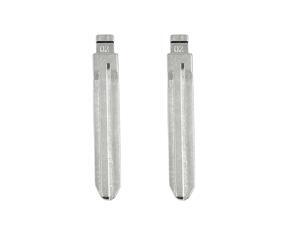 2pcs Metal Car Flip Remote Folding Key Blank Blade for Toyota Camry Corolla 2pcs Metal Car Flip Remote Folding Key Blank Blade for Toyota Camry Corolla