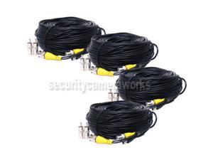 (4) 150ft Security Camera BNC Video Power Cable DVR CCTV Surveillance Wire b2c (4) 150ft Security Camera BNC Video Power Cable DVR CCTV Surveillance Wire b2c