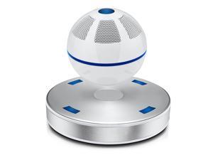 Levitating Bluetooth Speaker, Portable Wireless Magnetic Floating Rotating NFC Function Speaker for iPhone 6 6S Plus 5S 5 5C 4S iPad Air Mini Pro Samsung S6 Edge S5 S4, HTC Tablets PC-White Levitating Bluetooth Speaker, Portable Wireless Magnetic Floating Rotating NFC Function Speaker for iPhone 6 6S Plus 5S 5 5C 4S iPad Air Mini Pro Samsung S6 Edge S5 S4, HTC Tablets PC-White