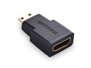 Mini HDMI Male (Type C) to HDMI Female Adapter Gold Plated for Camcorder, Camera, or Tablet, HDMI Female to Mini HDMI Male (Type C) Converter Connecter adapter 20101 Mini HDMI Male (Type C) to HDMI Female Adapter Gold Plated for Camcorder, Camera, or Tablet, HDMI Female to Mini HDMI Male (Type C) Converter Connecter adapter 20101
