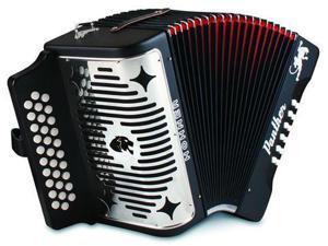 Hohner Panther 3100FB Diatonic Accordion, F-Bb-Eb Hohner Panther 3100FB Diatonic Accordion, F-Bb-Eb
