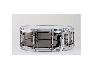 Ludwig Black Beauty Snare Drum with Tube Lugs, Hammered - 5" x 14" Ludwig Black Beauty Snare Drum with Tube Lugs, Hammered - 5" x 14"