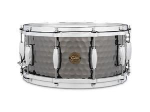 Gretsch 6.5" x 14" Hammered Black Steel Snare Gretsch 6.5" x 14" Hammered Black Steel Snare