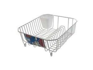 Rubbermaid Home 6008-AR-WHT Twin Sink Dish Drainer-WHITE TWIN DISH DRAINER Rubbermaid Home 6008-AR-WHT Twin Sink Dish Drainer-WHITE TWIN DISH DRAINER
