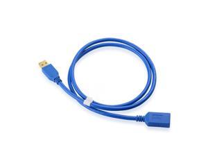 Topwin Cable Matters SuperSpeed USB 3.0 Type A Male to Female Extension Cable in Blue 3 Feet Topwin Cable Matters SuperSpeed USB 3.0 Type A Male to Female Extension Cable in Blue 3 Feet