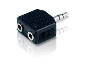 Topwin New 3.5MM Mini 1 to 2 Audio Adapter Splitter For Earphone Headset Converting Connector Topwin New 3.5MM Mini 1 to 2 Audio Adapter Splitter For Earphone Headset Converting Connector