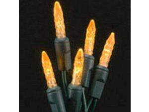 70 count Halloween Orange LED Icicle Lights Green Wire 70 count Halloween Orange LED Icicle Lights Green Wire