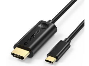 CHOETECH USB C to HDMI Cable 4K 30Hz USB Type C to HDMI Cable Thunderbolt 3 Compatible for MacBook Pro/MacBook Air/iPad Pro 2018, 2017 iMac, Dell XPS 13/15,Surface Book 2,Samsung Note 9/S9/S8 Plus 6ft CHOETECH USB C to HDMI Cable 4K 30Hz USB Type C to HDMI Cable Thunderbolt 3 Compatible for MacBook Pro/MacBook Air/iPad Pro 2018, 2017 iMac, Dell XPS 13/15,Surface Book 2,Samsung Note 9/S9/S8 Plus 6ft