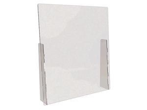 DEFLECTO PBCTA3136F Sneeze Guard,Acrylic,Clear DEFLECTO PBCTA3136F Sneeze Guard,Acrylic,Clear