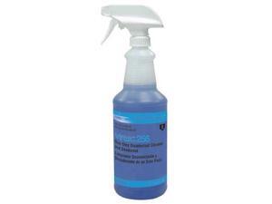 DIVERSEY D03916 32 oz. Clear, Polyethylene Preprinted Trigger Spray Bottle DIVERSEY D03916 32 oz. Clear, Polyethylene Preprinted Trigger Spray Bottle