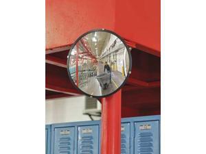 ZORO SELECT SCVI-12Z 12" Dia. Circular Indoor Convex Mirror, 160° Viewing Angle ZORO SELECT SCVI-12Z 12" Dia. Circular Indoor Convex Mirror, 160° Viewing Angle