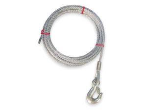 DAYTON 1DLJ5 Winch Cable,GS,3/16 In. x 75 ft. DAYTON 1DLJ5 Winch Cable,GS,3/16 In. x 75 ft.