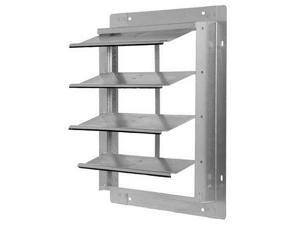 DAYTON 2C518 12" Backdraft Damper/Wall Shutter, 12-1/2"x12-1/2" Opening DAYTON 2C518 12" Backdraft Damper/Wall Shutter, 12-1/2"x12-1/2" Opening