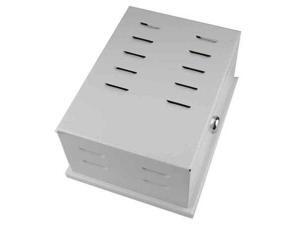 ZORO SELECT 13J050 Universal Thermostat Guard, Off-White, Metal ZORO SELECT 13J050 Universal Thermostat Guard, Off-White, Metal