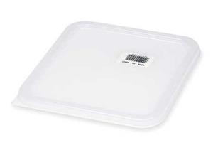 RUBBERMAID FG650900WHT Square Storage Container Lid, White RUBBERMAID FG650900WHT Square Storage Container Lid, White