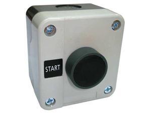 DAYTON 32W265 Push Buttn Cntrol Station,1NO,Start,22mm DAYTON 32W265 Push Buttn Cntrol Station,1NO,Start,22mm