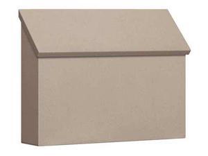 Salsbury 4610BGE Traditional Mailbox - Standard - Horizontal Style - Beige Salsbury 4610BGE Traditional Mailbox - Standard - Horizontal Style - Beige