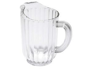 RUBBERMAID FG333400CLR Beverage Pitcher, 60 Oz, Clear RUBBERMAID FG333400CLR Beverage Pitcher, 60 Oz, Clear