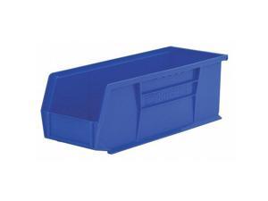 AKRO-MILS 30234BLUE 5"L x 5-1/2"W x 14-3/4"H Blue Hang and Stack Bin AKRO-MILS 30234BLUE 5"L x 5-1/2"W x 14-3/4"H Blue Hang and Stack Bin