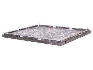 ORBIS CKD4845-1 Black High Density Polyethylene, Collapsible Bulk Box Cover ORBIS CKD4845-1 Black High Density Polyethylene, Collapsible Bulk Box Cover