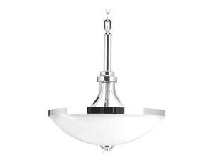 PROGRESS LIGHTING P500054-015 Topsail Three-Light Inverted Pendant PROGRESS LIGHTING P500054-015 Topsail Three-Light Inverted Pendant
