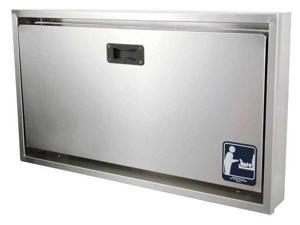 FOUNDATIONS 100-SSC-R Baby Changing Station, Horizontal, Recessed Mount, 250 FOUNDATIONS 100-SSC-R Baby Changing Station, Horizontal, Recessed Mount, 250